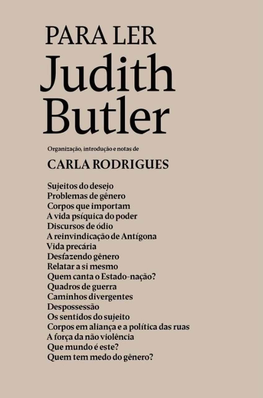 Para ler Judith Butler