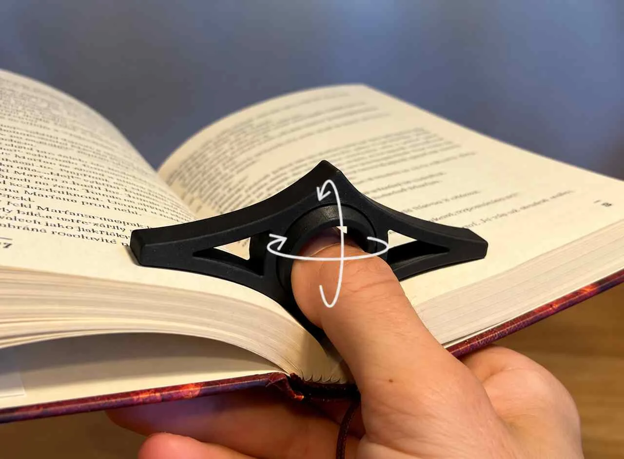Suporte De Dedo Para Leitura - Imagem 2