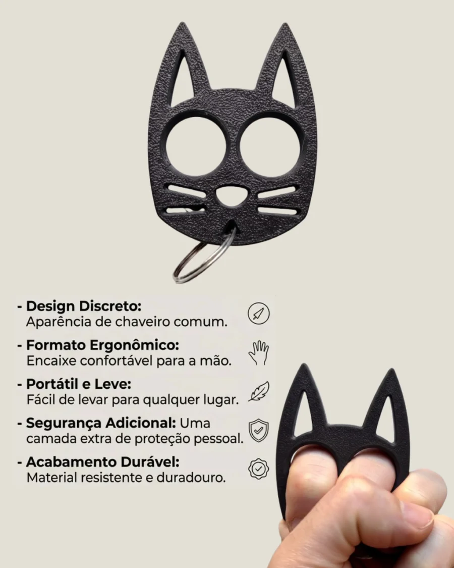 Chaveiro de Defesa Pessoal